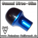 Alu Gummi Birne - Slim - Farbe: Kobaltblau